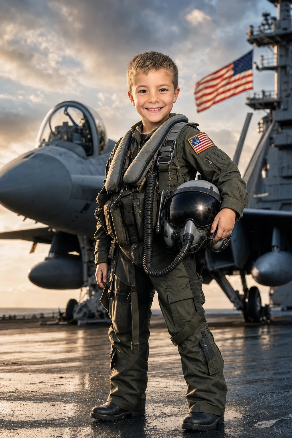 Tu hijo como Piloto de Caza